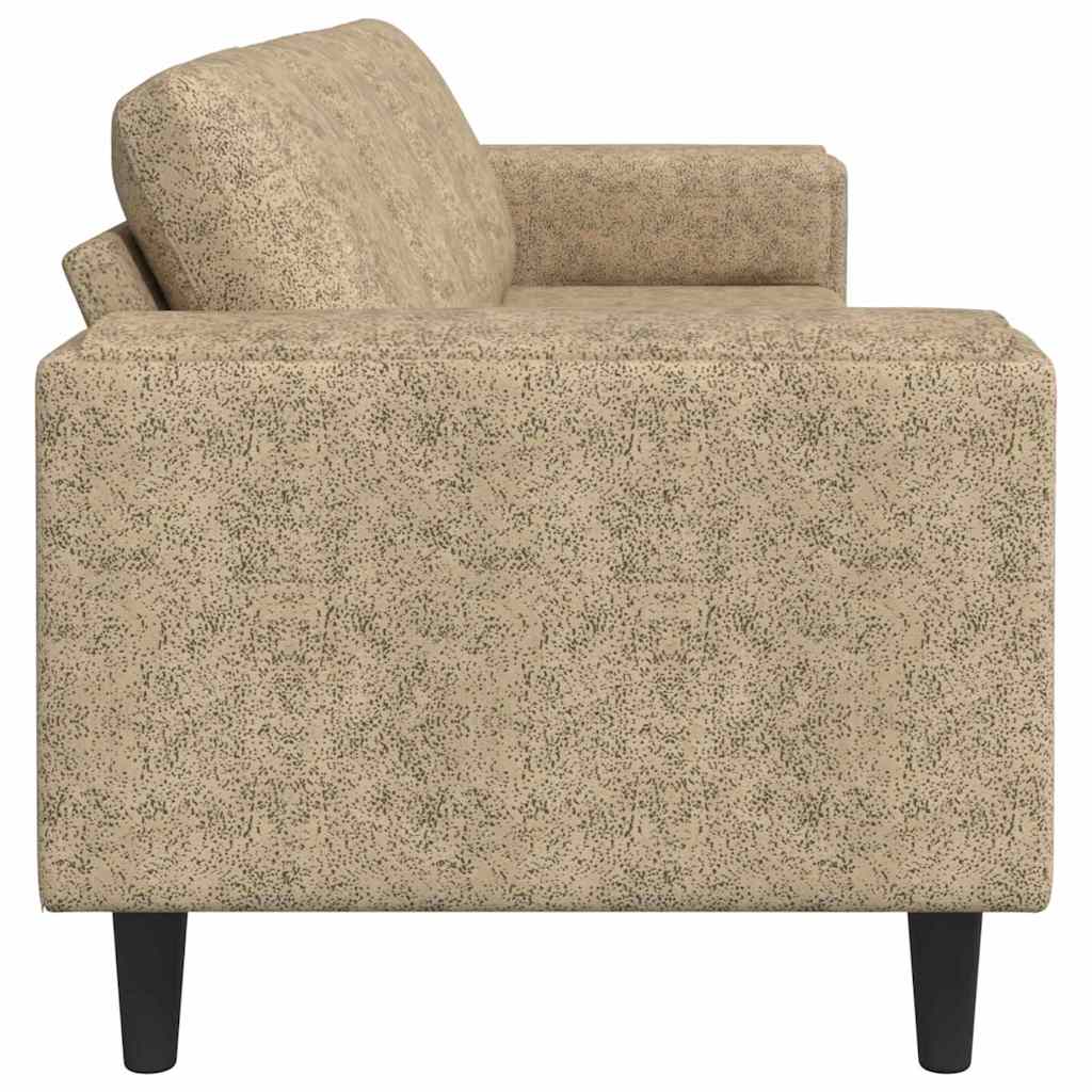 Living Room Sofa Light Grey 250 x 77 x 76 cm