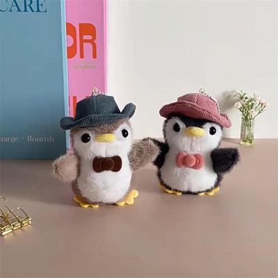 Cartoon Niedlicher Pinguin Plüschpuppe Spielzeug Schlüsselanhänger Anhänger Tasche Hängende Ornamente Rucksack Anhänger Mädchenhafter Schlüsselanhänger Weihnachts- Geburtstagsgeschenk
