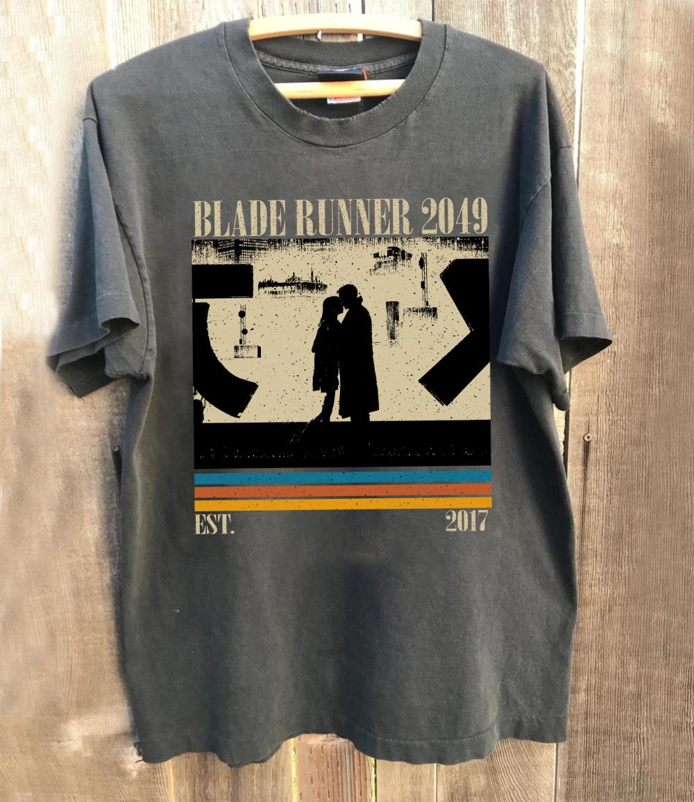 Blade Runner 2049 Movie Tshirt Retro Movie Tshirt Unisex Tshirt Street Fashion Printed Tshirt Daily Wear S