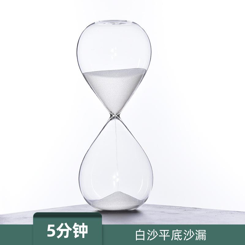 30 60 Minute Glass Hourglass Timer Creative Desk Decor Sand Clock Ornament