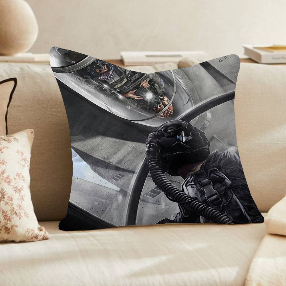 Top Gun Maverick Modernes Kissen Anime Kissen Sofabett Kopfkissenbezug Kissenbezug Mode