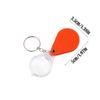 New 10X Jewelry Loupe Foldable Keychain Diamond Jewelers Eye Glass Tool Reading Magnifiers Appraisal of Antiques