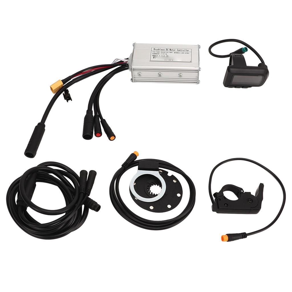 Bike Conversion Kit 17A Speed Controller EN06 Panel Thumb Throttle Assist Sensor Magnet Waterproof