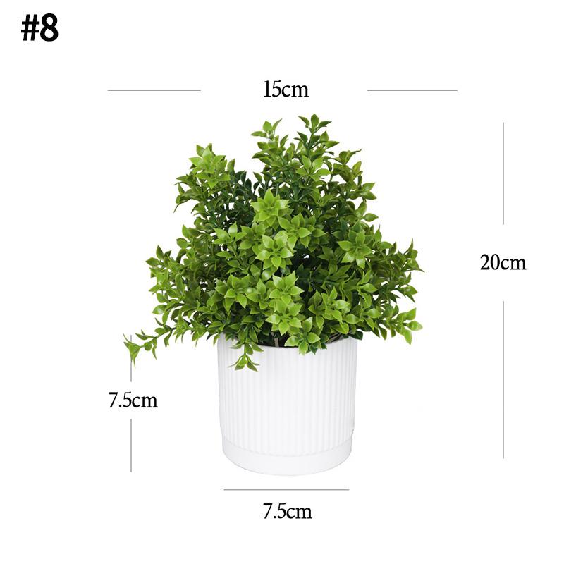 Fake Plant Potted Workspace Table Accessorie Wedding Accessorie Artificial Flower Ornament Household Decoration Room Desktop Decor