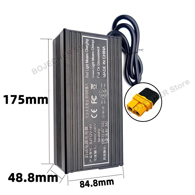 14.6V 20A Lifepo4 Battery Charger High Power Charger For Lithium iron Phosphate Battery Pack 110V-240V 12V Smart Charger EU Plug