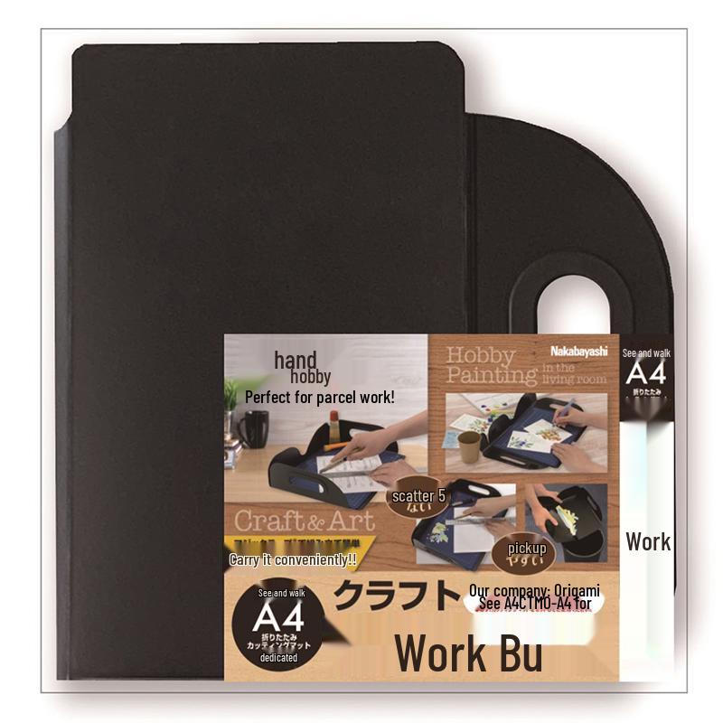 Folding Hand-Cut Cutting Board Mat: A3/A4 Foldable Stationery Work Mat