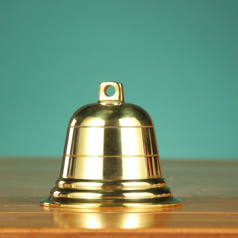 Premium Clear Sounding Copper Engraved Bell Large Carved Bell Hanging Ornament for Art Home Decors and Cultural Event