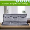 1PC Hat Organiser with Clear Deep Pockets to Display Your Baseball Caps, Baseball Cap Rack with 3 Hooks, 24 or 27 Deep Pockets