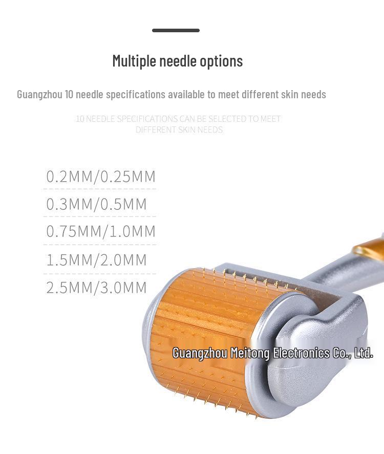 GTS192 Titanium-Plated Microneedle Roller Accessories Available Year-Round