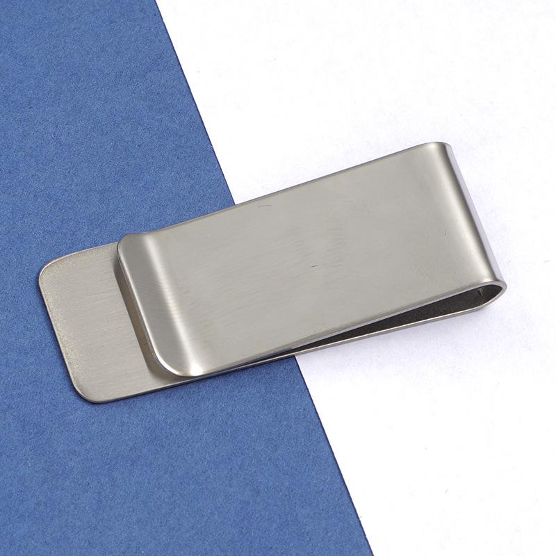 Stainless Steel European & American Style Tie Clip with Bright Finish