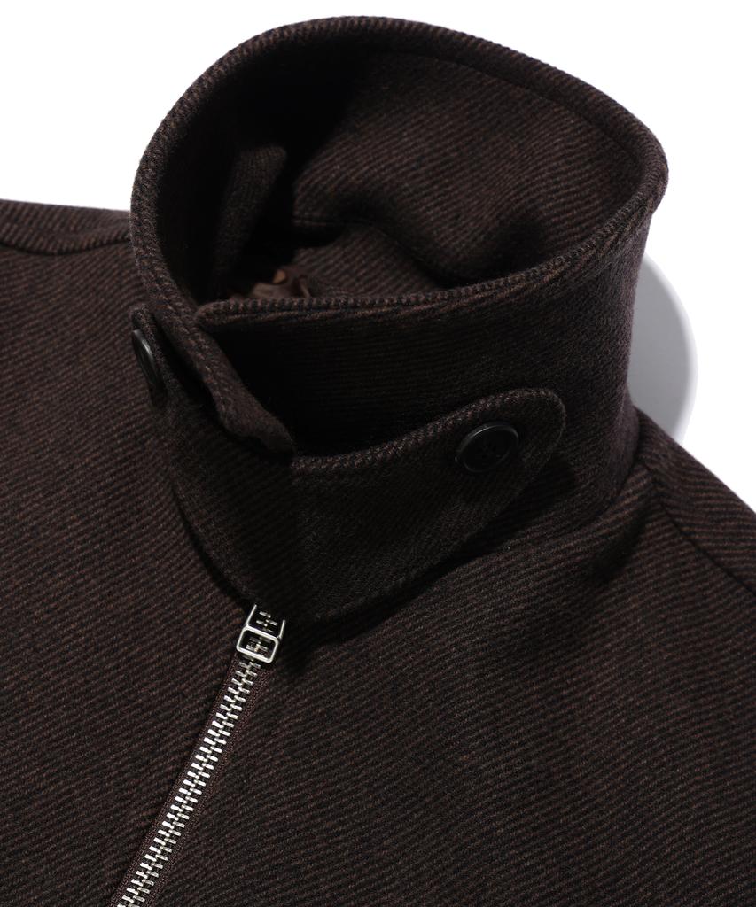 Iey Tap Wool Jacket Brown