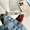 Applicable To Apple 16PROMAX Thin Circle Magnetic Suction Phone Case IPhone 15 Soft Skin Friendly 14 Drop Proof Protective Cover
