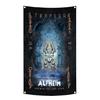90X150Cm Norse Mythology Flag Mjolnir Yggdrasil World Tree Tapestry Polyester Digital Printing Banner Garage Wall Art Decoration
