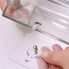 2/4Pcs Acrylic Brochure Pamphlet Holder Large Capacity Easy To Install