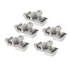 5PCS Photovoltaic Grounding Clamps Solar Panel Ground Terminal Cable Lug for Solar Mounting System