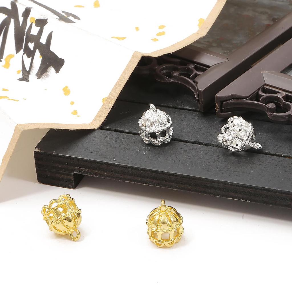 1Pz 12*14mm Lega Multiforni Accessori Nappa Per Componenti Gioielli Creazione Fai Da Te Decorazione Charms