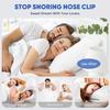 Anti-snoring device, anti-snoring aid, anti-snoring device, upgraded anti-snoring device, silica gel magnetic anti-snoring nose clamp, comfortable and