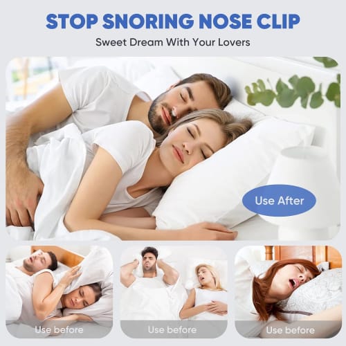 Anti-snoring device, anti-snoring aid, anti-snoring device, upgraded anti-snoring device, silica gel magnetic anti-snoring nose clamp, comfortable and
