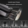 Doppelkopf Handheld Mini Massagepistole mit Tiefengewebeklopfen Muskelmassagepistole Multifunktionale Wiederaufladbare Faszienpistole