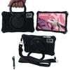 360 Rotating Stand Case For Legion Y700 8.8 Inch Soft Silicone Cover With Handle Grip And Shoulder Strap Coque