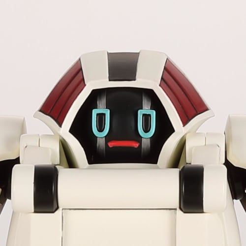 Hasegawa Creator Works Series Mechatro Chunk No. 03 Retro 1/35 Scale Pre-Colored Plastic Model Kit 64812 (Robot)