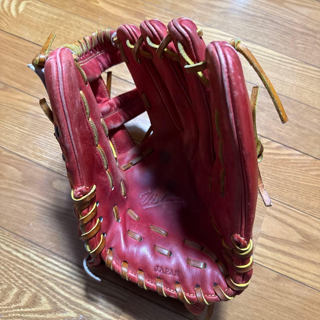 Used [Wilson] Wilson Softball Glove DUAL TECHNOLOGY Made in Japan