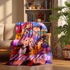 HUNTRIX Custom Flannel Blankets Soft Warm Cozy Throws for Home Decor Holiday Gifts