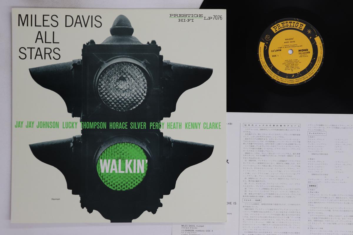 

LP Record MILES DAVIS - Walkin SMJ6528 PRESTIGE 1976 Japan Jazz Used