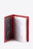Porte-cartes de visite en cuir pour homme Wittchen Rouge Cuir véritable Rouge
