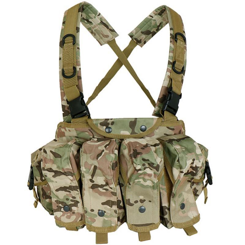 Tactical Outdoor Camouflage AK Belly Bib Vest for Combat and Sports