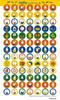 Miffy Lesson Stickers of (Set 10)