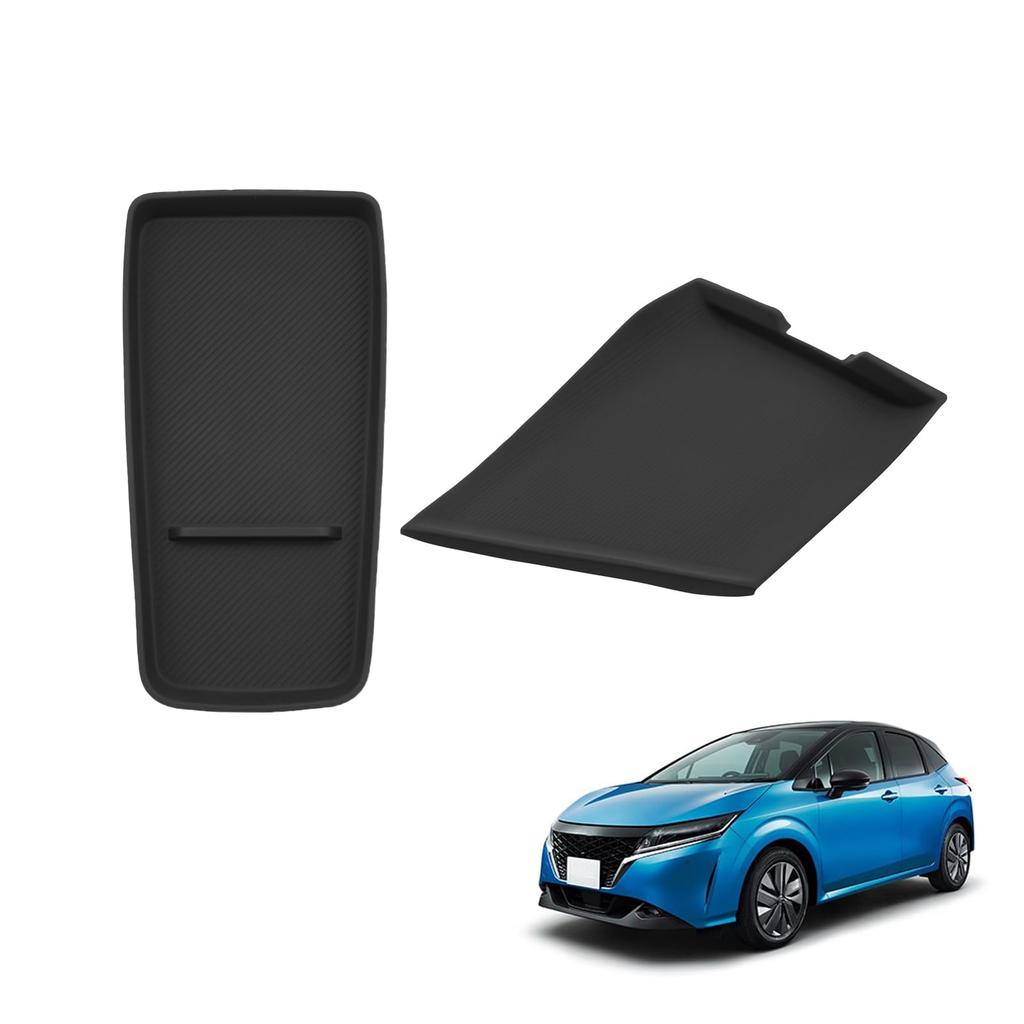 BIXUAN Console Box for Nissan Note Note Console Aura Center Console Note Small Item Aura Interior Parts Lightweight and Tier Storage Tray E13/Aura