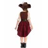 Kids Girls Somali Pirate Dress Halloween Cosplay Game Stage Performance Costume