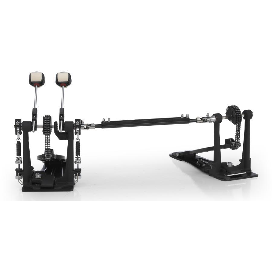 [OCCASION]Pédale Double Pearl Eliminator Redline Édition 25e Anniversaire Modèle Limité Pédale de Batterie Twin Pedal P-2052C/B