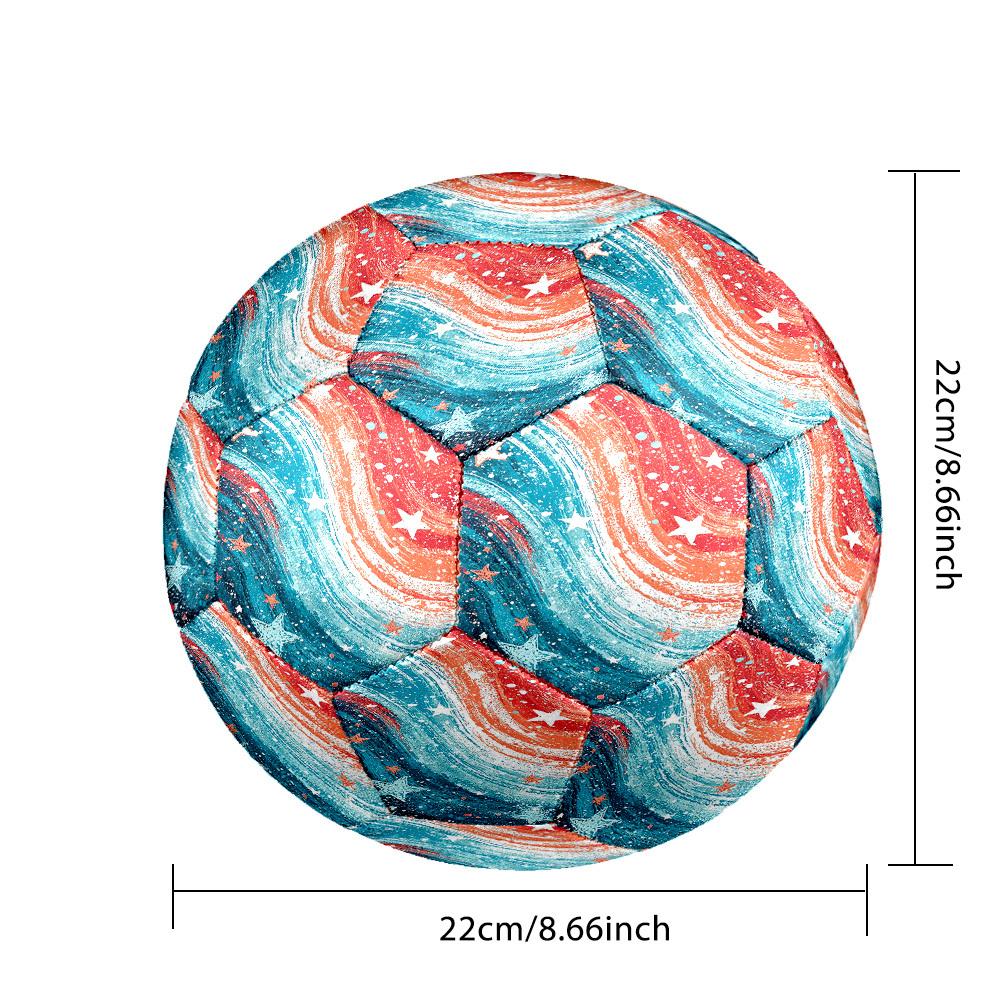 1pc Celestial Wave Size 5 Soccer Ball Professional Match Training Football Indoor &Outdoor Sports Ball Lightweight Durable c65188