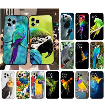 Parrot Bird Macaw Phone Case For iPhone Samsung Galaxy Redmi Xiaomi Oppo OnePlus Note S A 7 8 9 10 11 12 13 14 20 21 22 23 53 54 Pro Max Plus Ultra