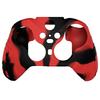 PlayVital Mountain Range Edition Silicone Cover for Xbox Elite Wireless Controller Series 2 Elite Series 2 with Thumb Grips Red Black & Core, Non-Slip