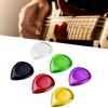 6Pcs Fast Picking Guitar Picks 1/2/3mm Guitar Accessories Fashion Electric Bass Guitar Pick