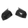 For Ford F150 F-150 2015- Car Sticker Rearview Side Mirror Cover Wing Cap Exterior Door Rear View Case Trim Carbon Look