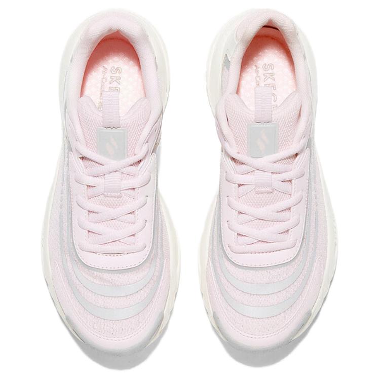 Skechers Scarpe da ginnastica da uomo comode e morbide a taglio basso, da papà, da donna, rosa 177607-PKGY