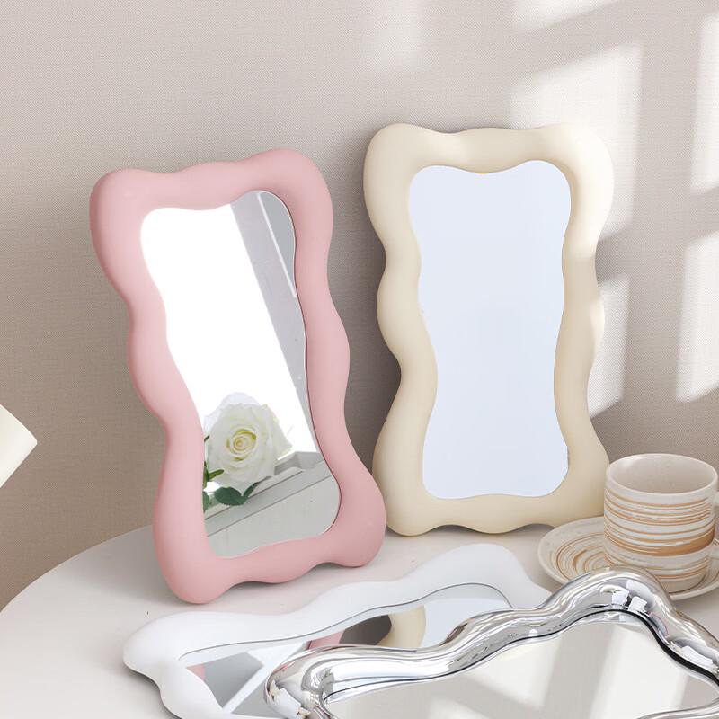 Oeny Irregular Shape HD Makeup Mirror