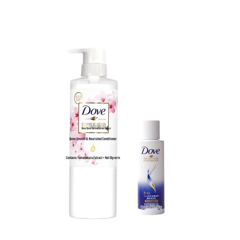 Dove Cherry Blossom Botanical Hair Care Set