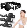 NEW All Silicone Mouth Gag Breathable Ball Gag Adjustable Belt Mouth Sex Toys For Adult SM Games Sexyshop Erotic Accessories
