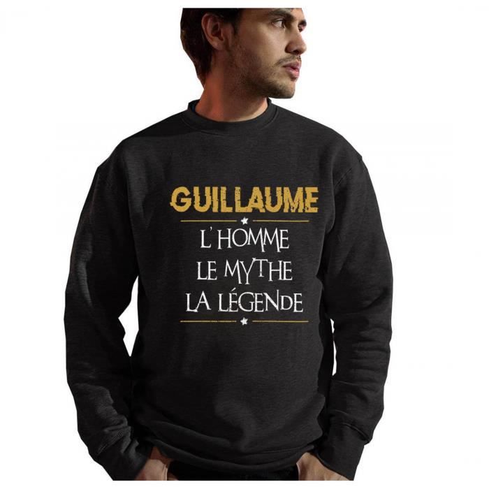 Sweat - Guillaume - Personnalisé - Humour - Manches longues - Col arrondi