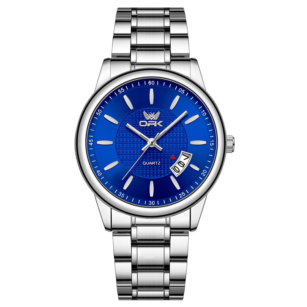 OPK Brand Watch Waterproof Luminous Quartz Watch Men's Watch Men's