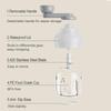 Manual Garlic Chopper, Mini Portable Veggie Cutter, 250ML Nut Grinder, Onion Mincer, Suitable for Ginger, Chili, Fruit, Meat, Potato Etc