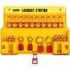 58 PCS Lockout Tagout Kits, Electrical Safety Loto Kit Includes Padlocks, Lockout Station, Hasp, Tags & Zip Ties, Lockout Tagout Safety Tools for