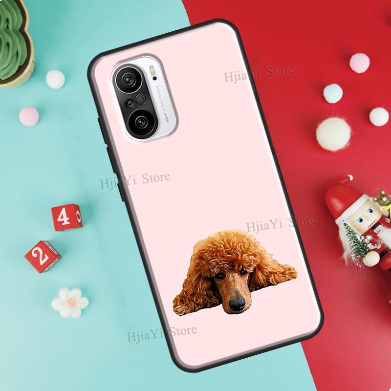 Poodle Dog Cartoon Case For Xiaomi 11T 12T Pro 12X 12 13 Lite Cover For POCO X5 X3 X4 F5 Pro F3 F4 GT M5s C40