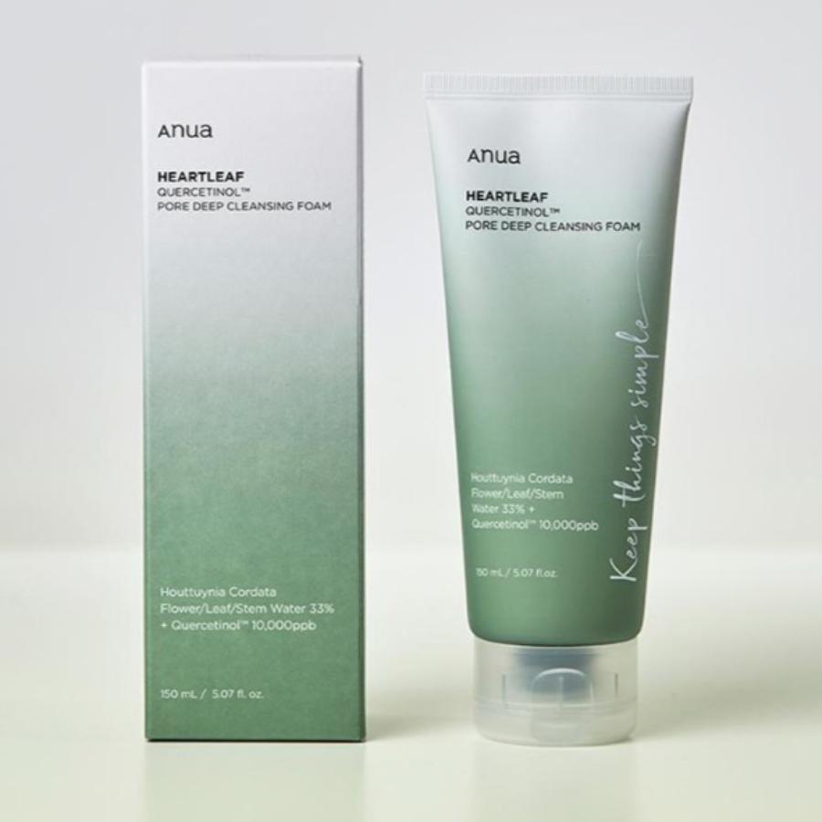 Anua Heartleaf Quercetinol Pore Deep Cleansing Foam 150ml