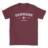 Vintage TShirt Summer Denmark Est 1849 Hip Hop T Shirts  100 Cotton Tshirt for Adult Y2K Casual Hot Sale Short Sleeve Top Tees